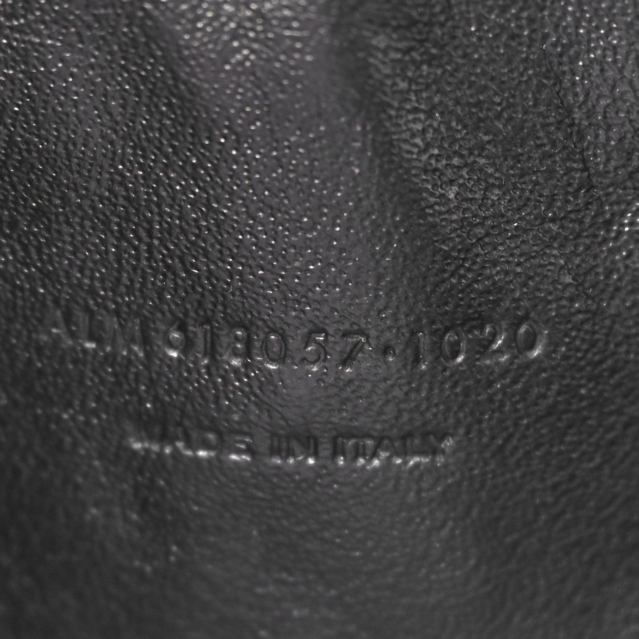 Grain De Poudre Matelasse Monogram Mini Lou Camera Bag Black