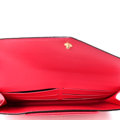 Louis Vuitton Vernis Jeanne Wallet Hot Pink 6 of 7