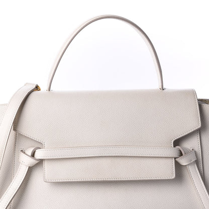 Celine Grained Calfskin Mini Belt Bag White 14 of 14