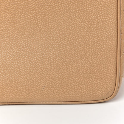 Chanel Caviar Quilted Medallion Tote Beige 12 of 12