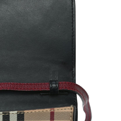 Burberry Haymarket Check Small Loxley Crossbody Bright Toffee 12 of 16