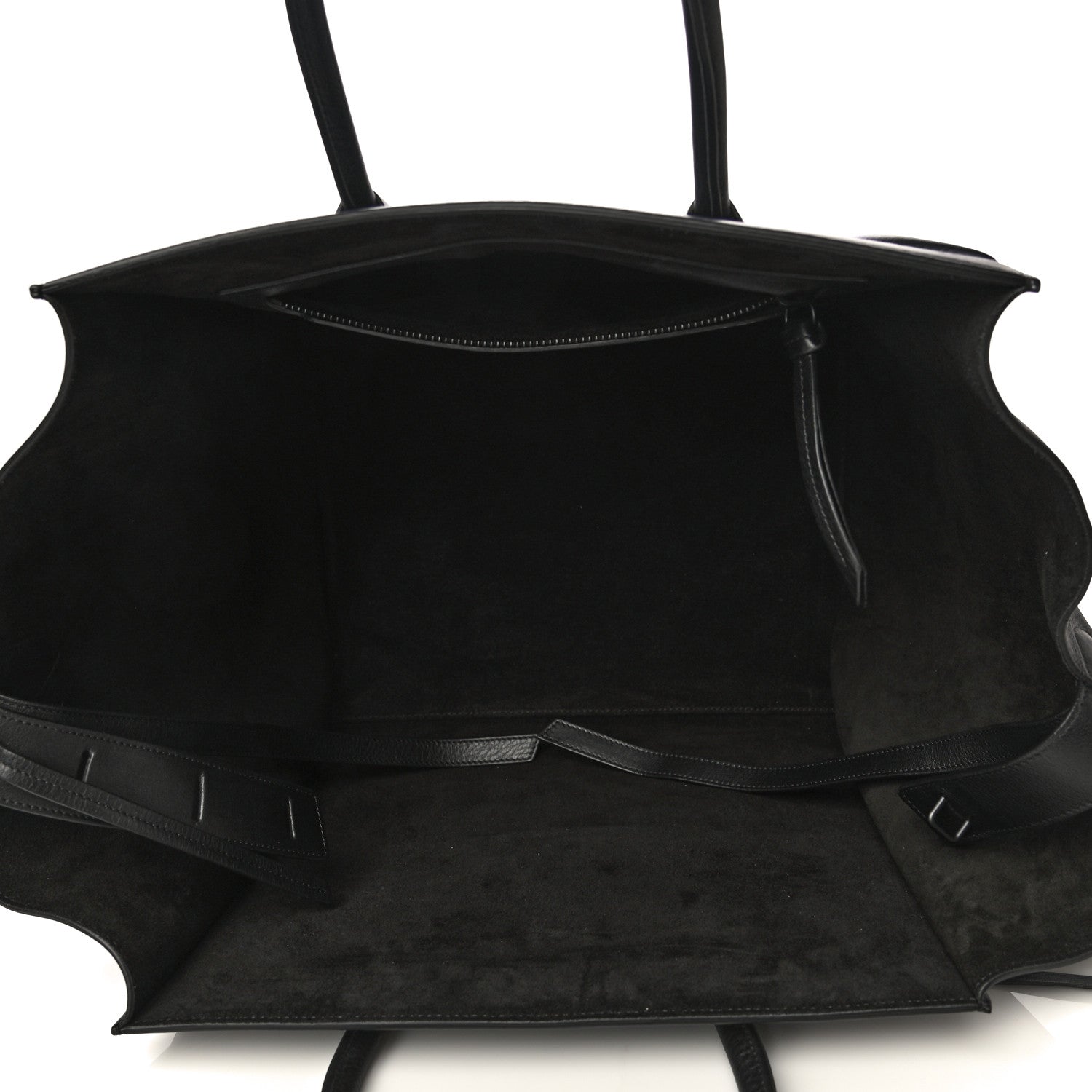Celine Supple Calfskin Medium Phantom Luggage Black 8 of 21