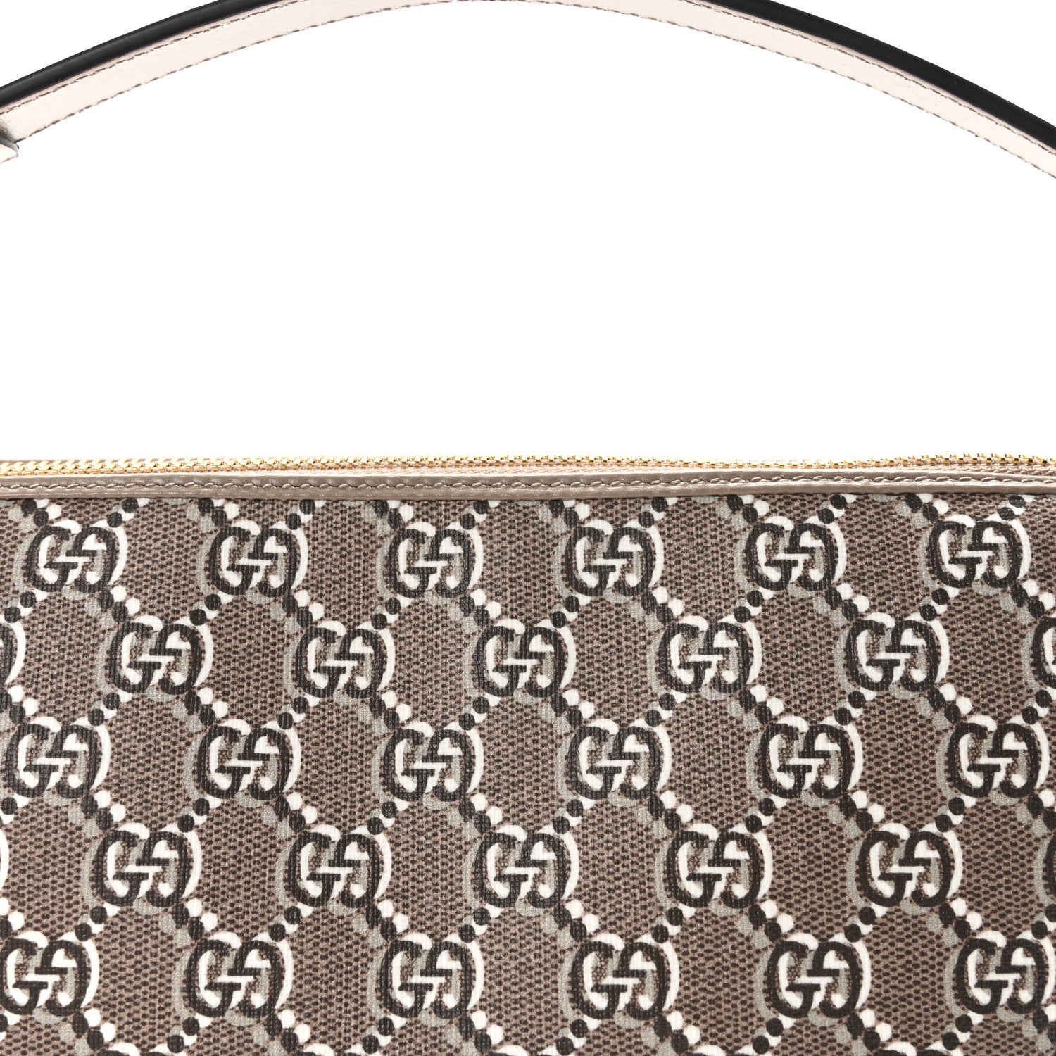 Gucci GG Shadow Monogram Super Mini Ophidia Shoulder Bag Taupe 7 of 9