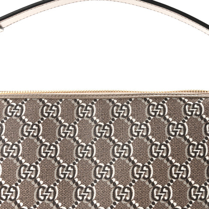 Gucci GG Shadow Monogram Super Mini Ophidia Shoulder Bag Taupe 7 of 9