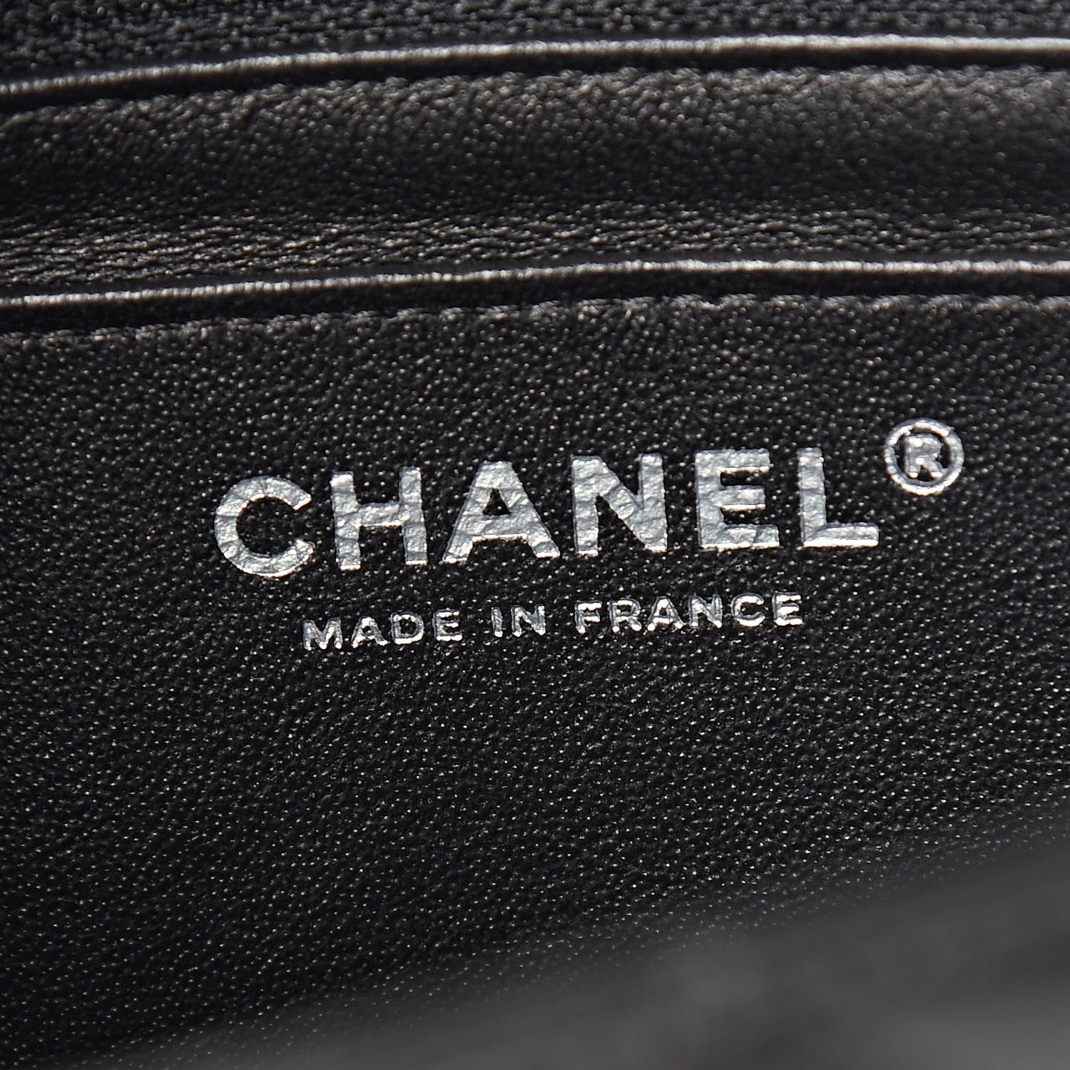 Chanel Lambskin Quilted Mini Rectangular Flap Black 6 of 12