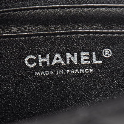 Chanel Lambskin Quilted Mini Rectangular Flap Black 6 of 12