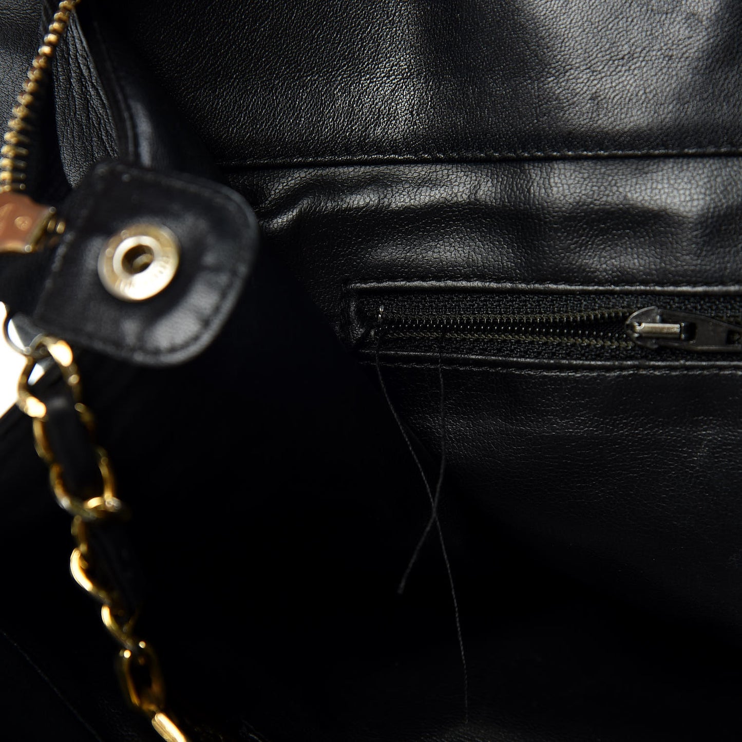Calfskin Stitched XL Weekender Black