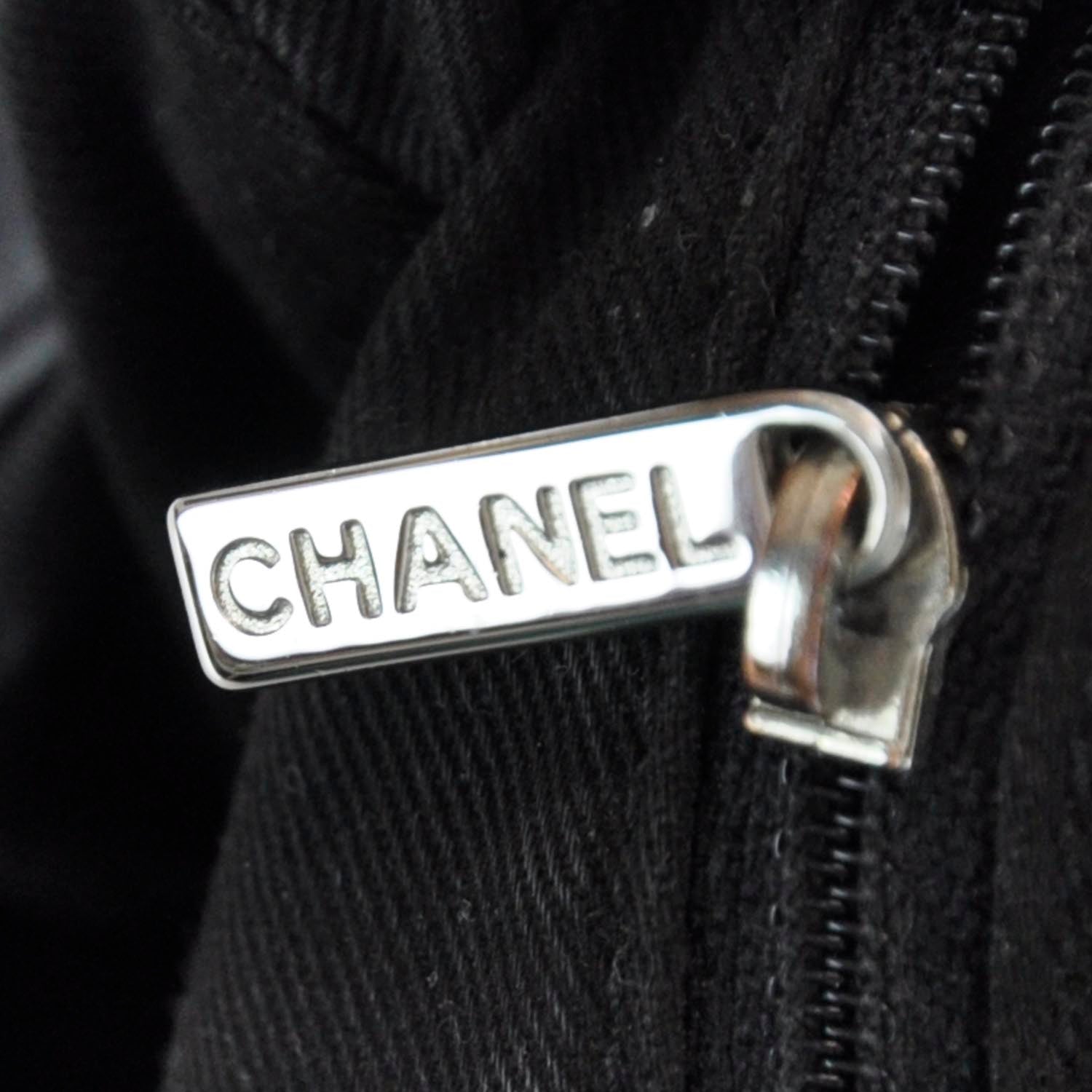 Chanel Lambskin Expandable Stitched Tote Black 9 of 11