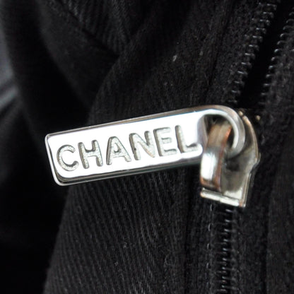 Chanel Lambskin Expandable Stitched Tote Black 9 of 11