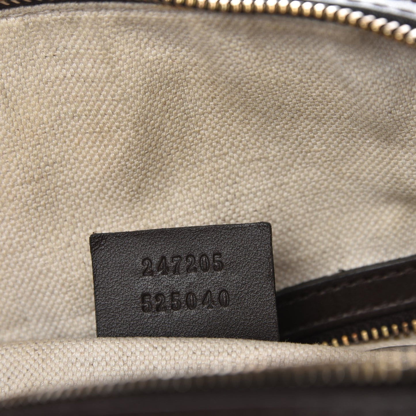 Monogram Vintage Web Medium Boston Dark Brown
