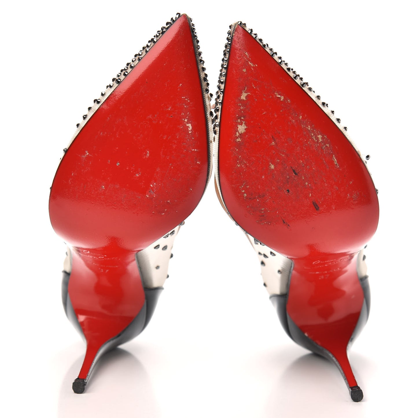 Crystal Strass Follies 100 Pumps 37 Version Hematite