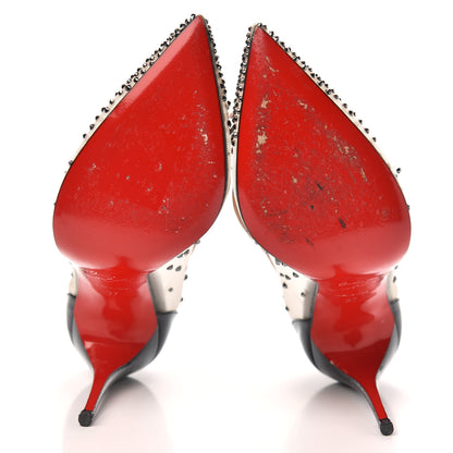 Christian Louboutin Crystal Strass Follies 100 Pumps 37 Version Hematite 5 of 10