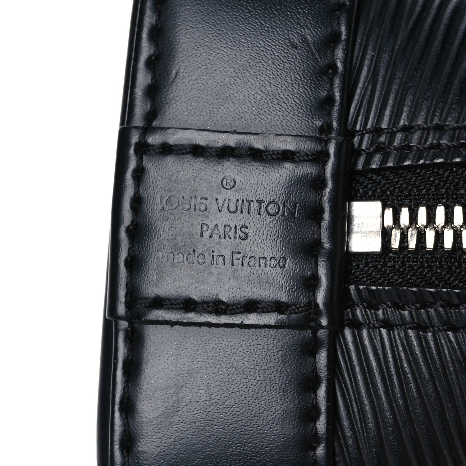 Louis Vuitton Epi Alma BB Black 8 of 11