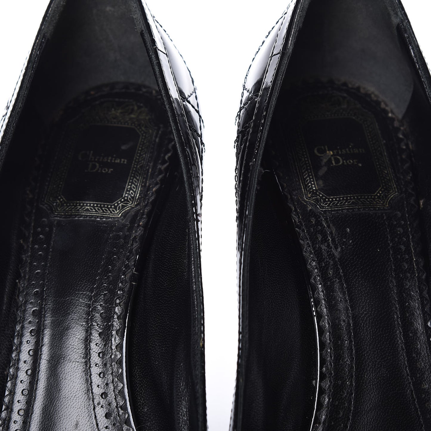 Patent Cannage Bow2 Peep Toe Pumps 39 Black