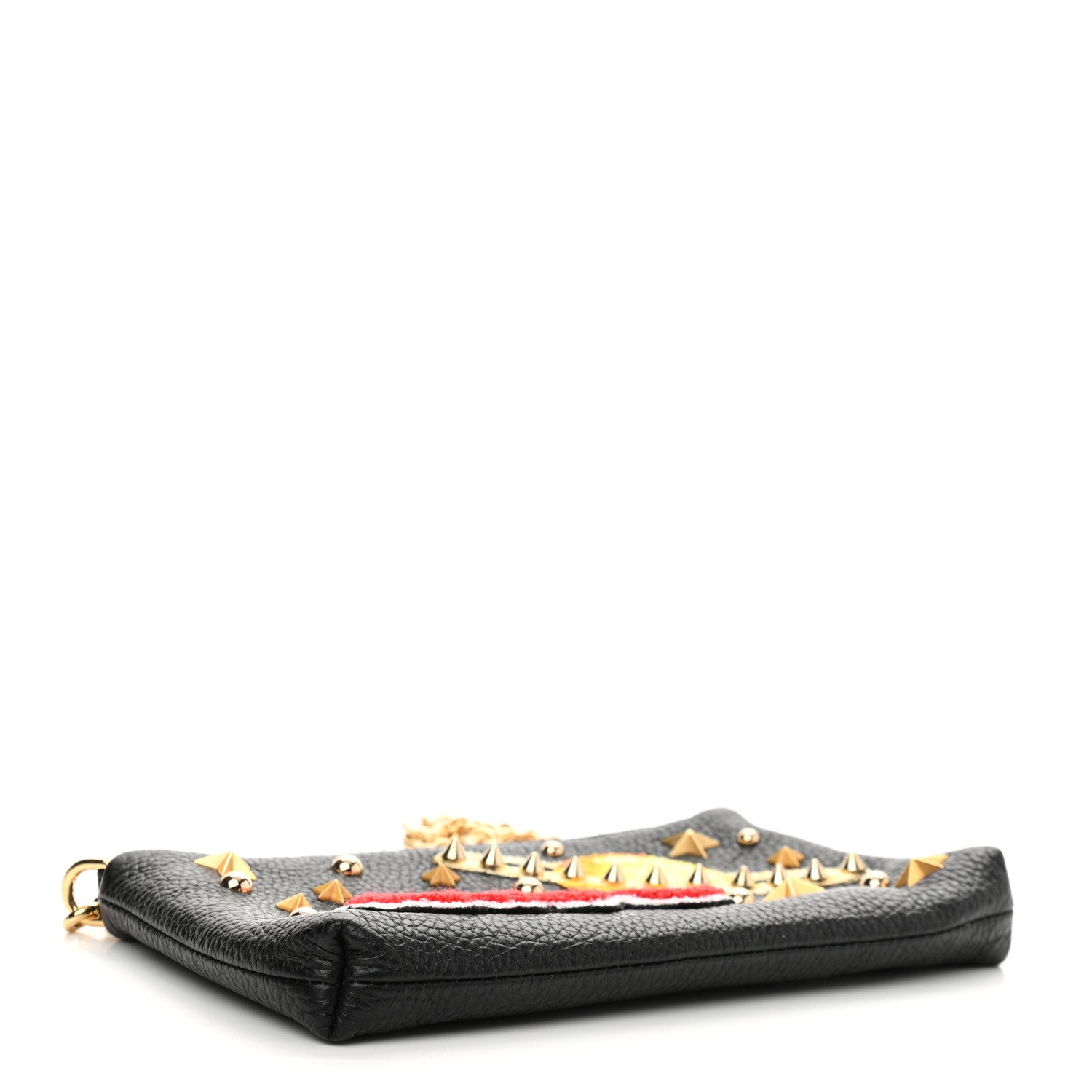 Dolce & Gabbana Grained Calfskin Embroidered Space Love Pochette Multicolor 4 of 10