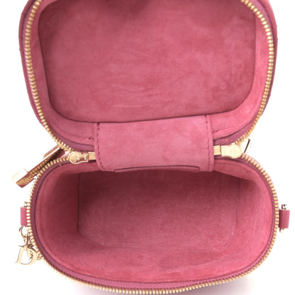 Christian Dior Lambskin Cannage Micro Vanity Case Strawberry 4 of 4