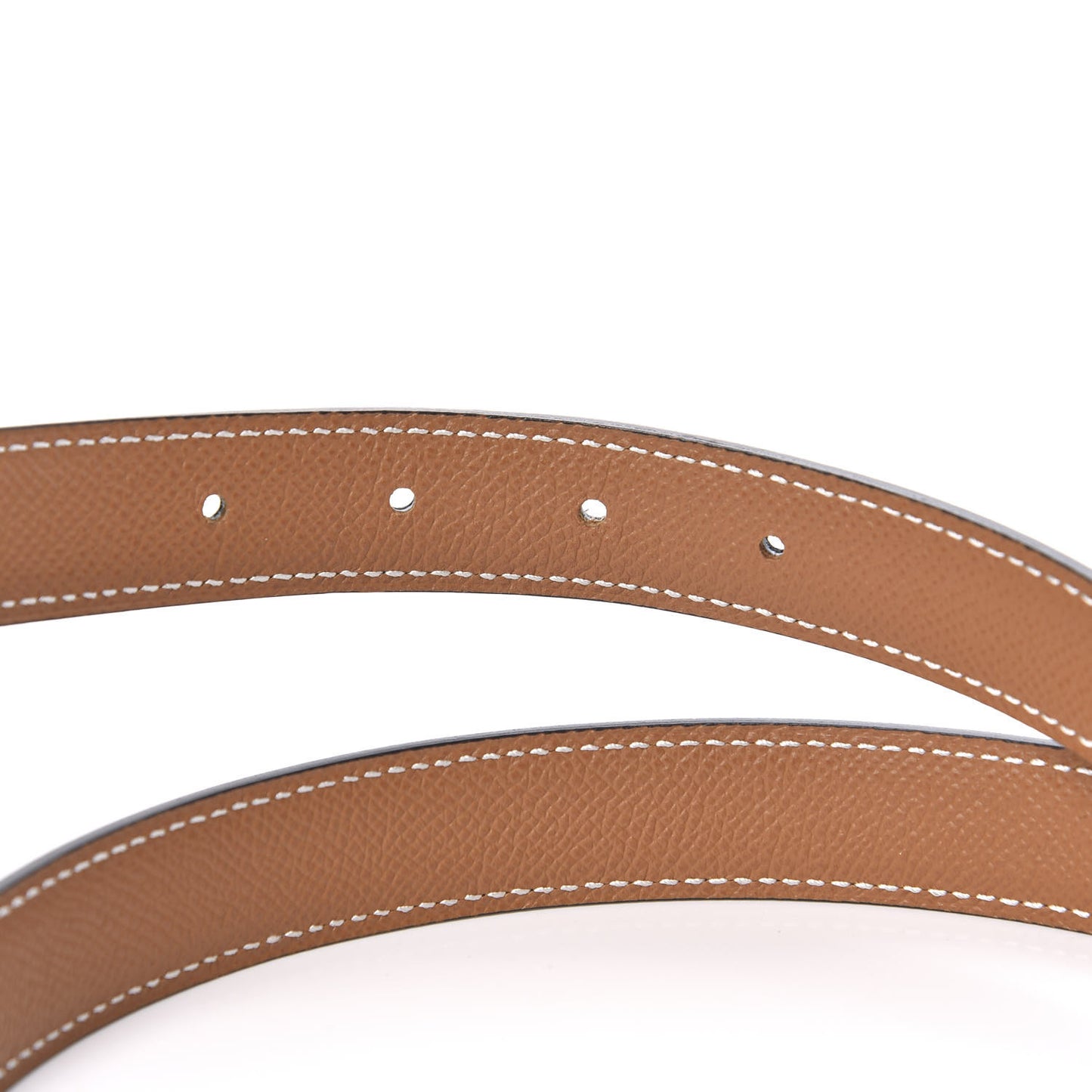 Swift Epsom 24mm Constance H Belt 75 Black Gold