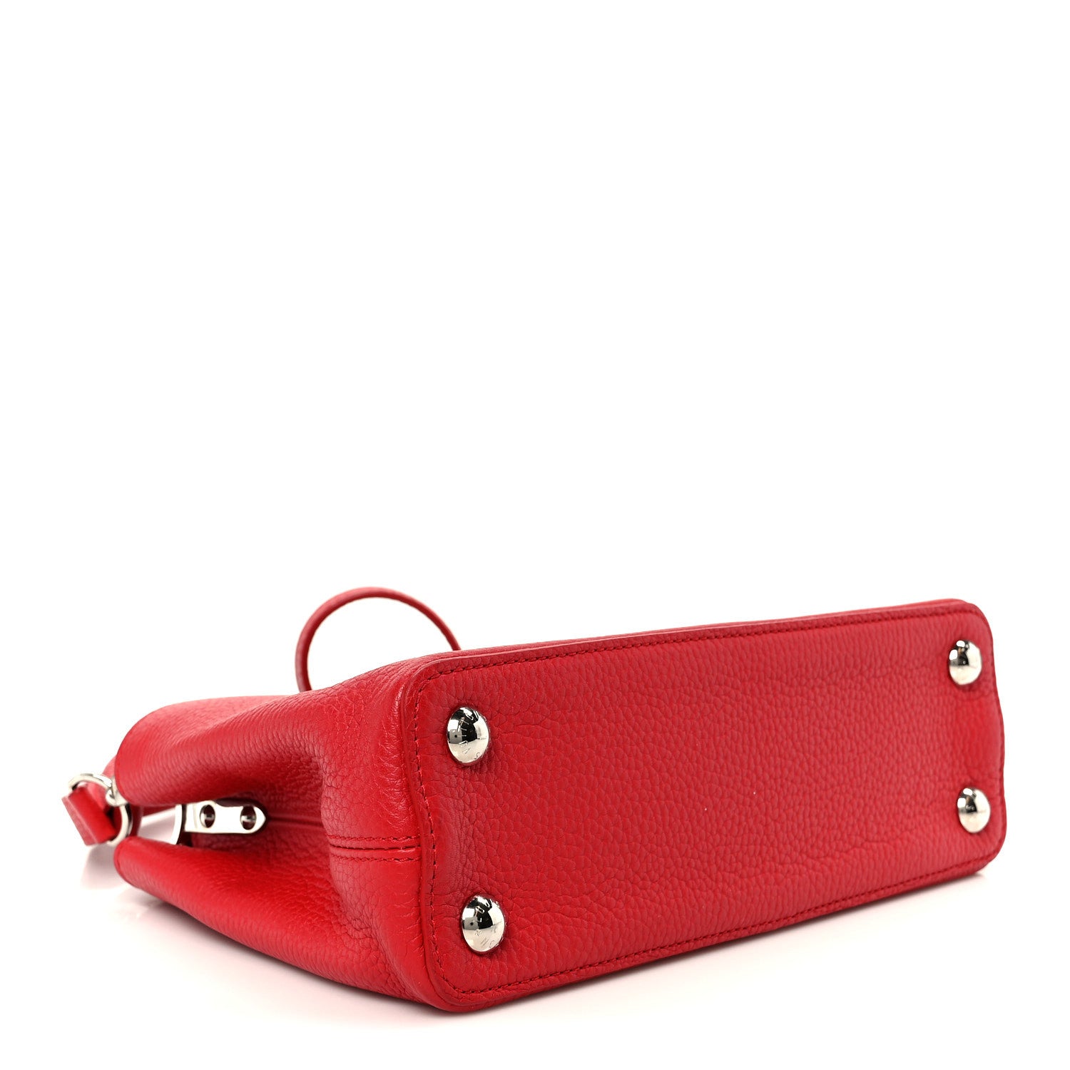 Louis Vuitton Taurillon Capucines BB Scarlet Red 3 of 8