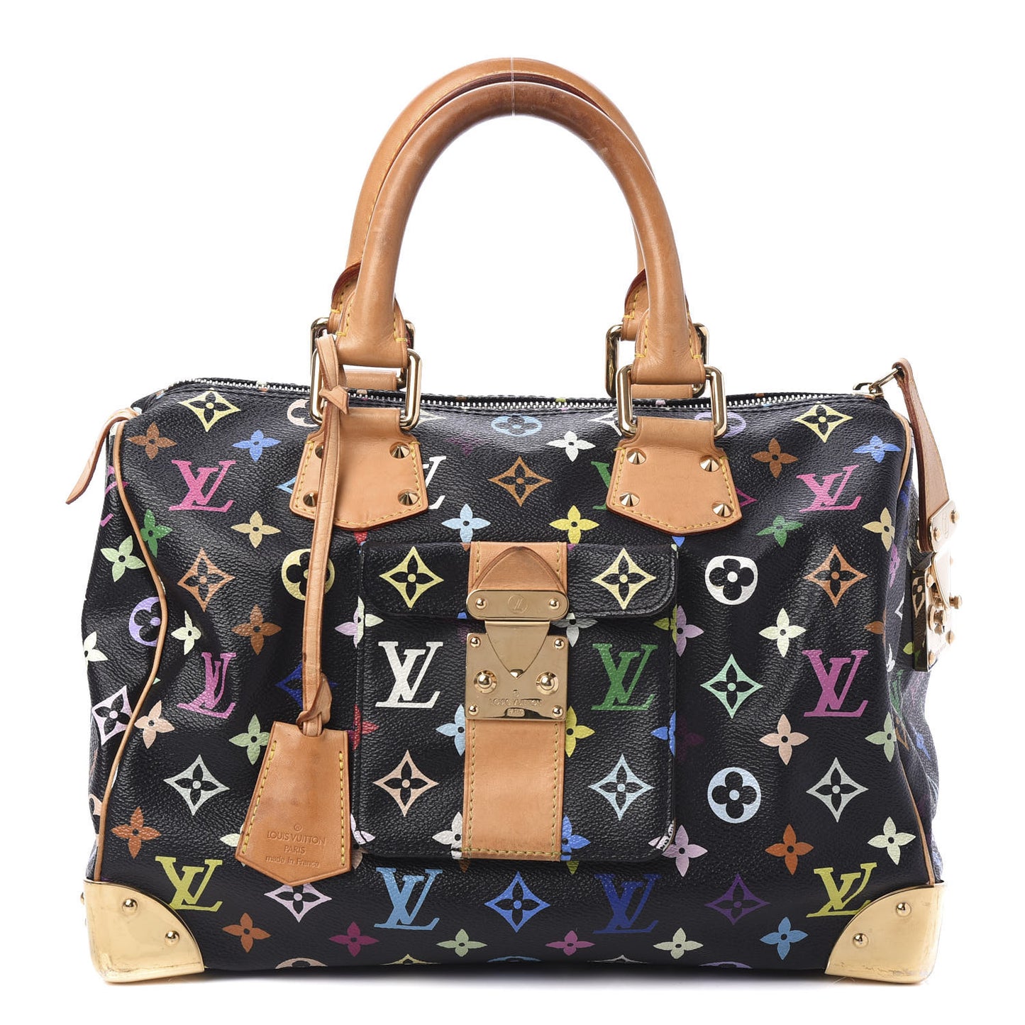 Monogram Multicolor Speedy 30 Black