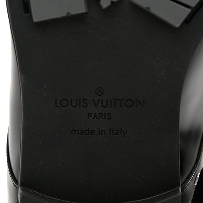 Louis Vuitton Calfskin Mens Formal Derby Shoes 8 Black 8 of 10
