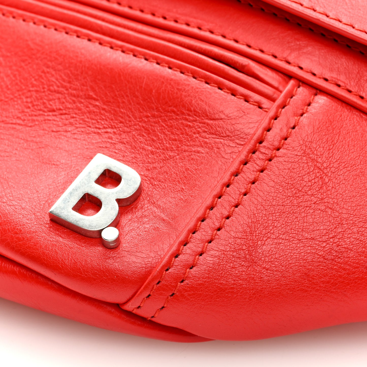 Calfskin Soft XS B Belt Bag Vivid Red