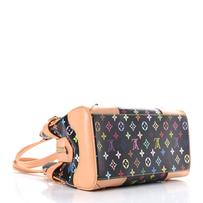 Louis Vuitton Monogram Multicolor Claudia Black 3 of 9
