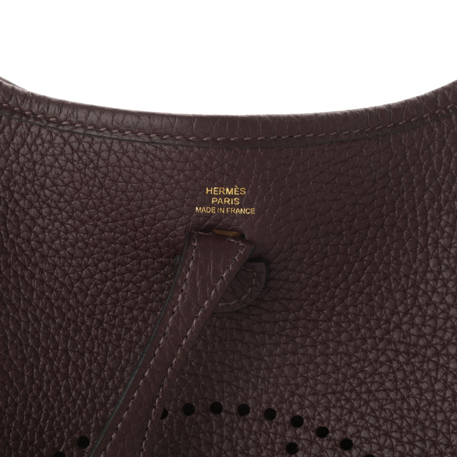 Hermes Taurillon Clemence Amazone Evelyne TPM Rouge Sellier 6 of 9