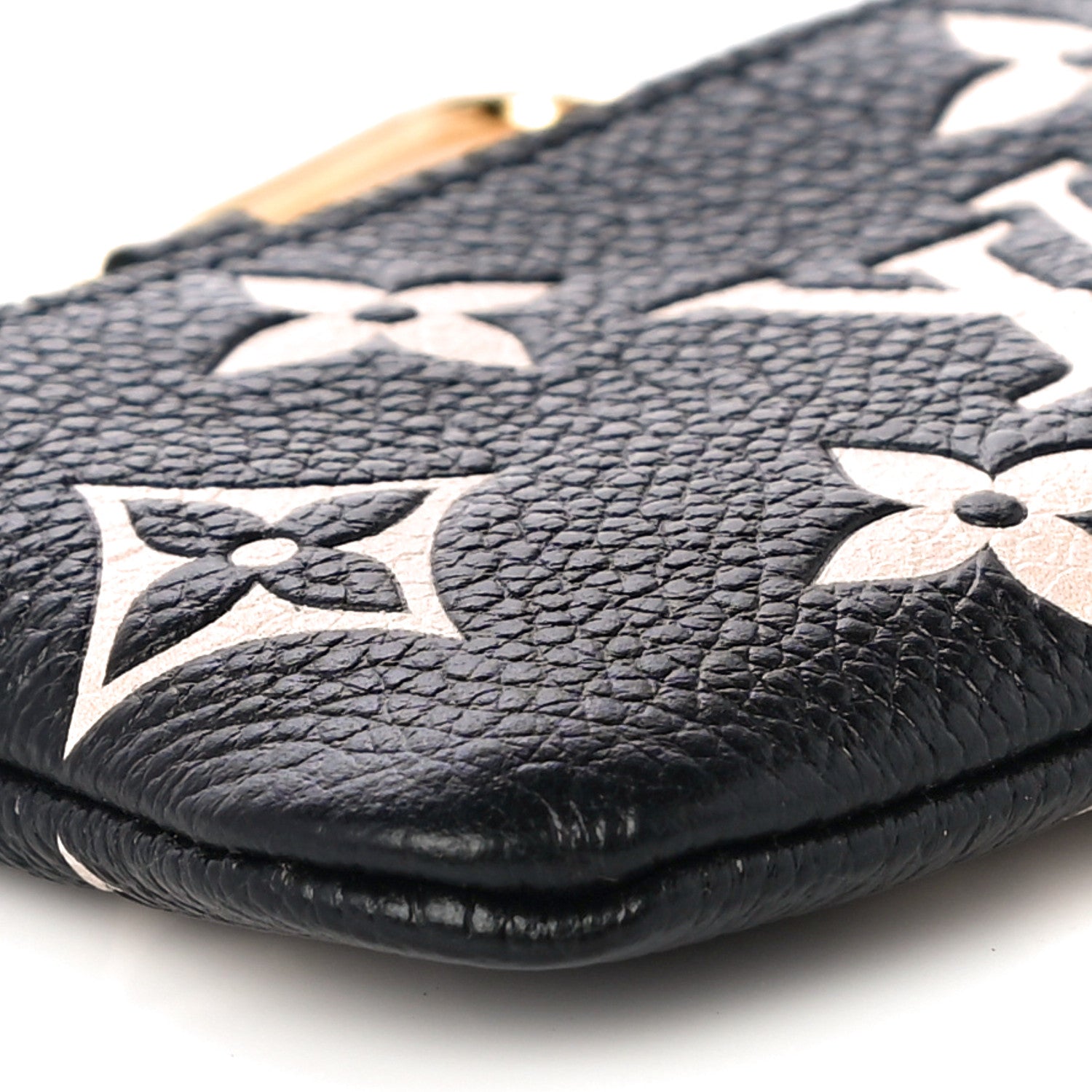 Louis Vuitton Empreinte Monogram Giant Key Pouch Black Beige 8 of 9