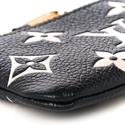 Louis Vuitton Empreinte Monogram Giant Key Pouch Black Beige 8 of 9