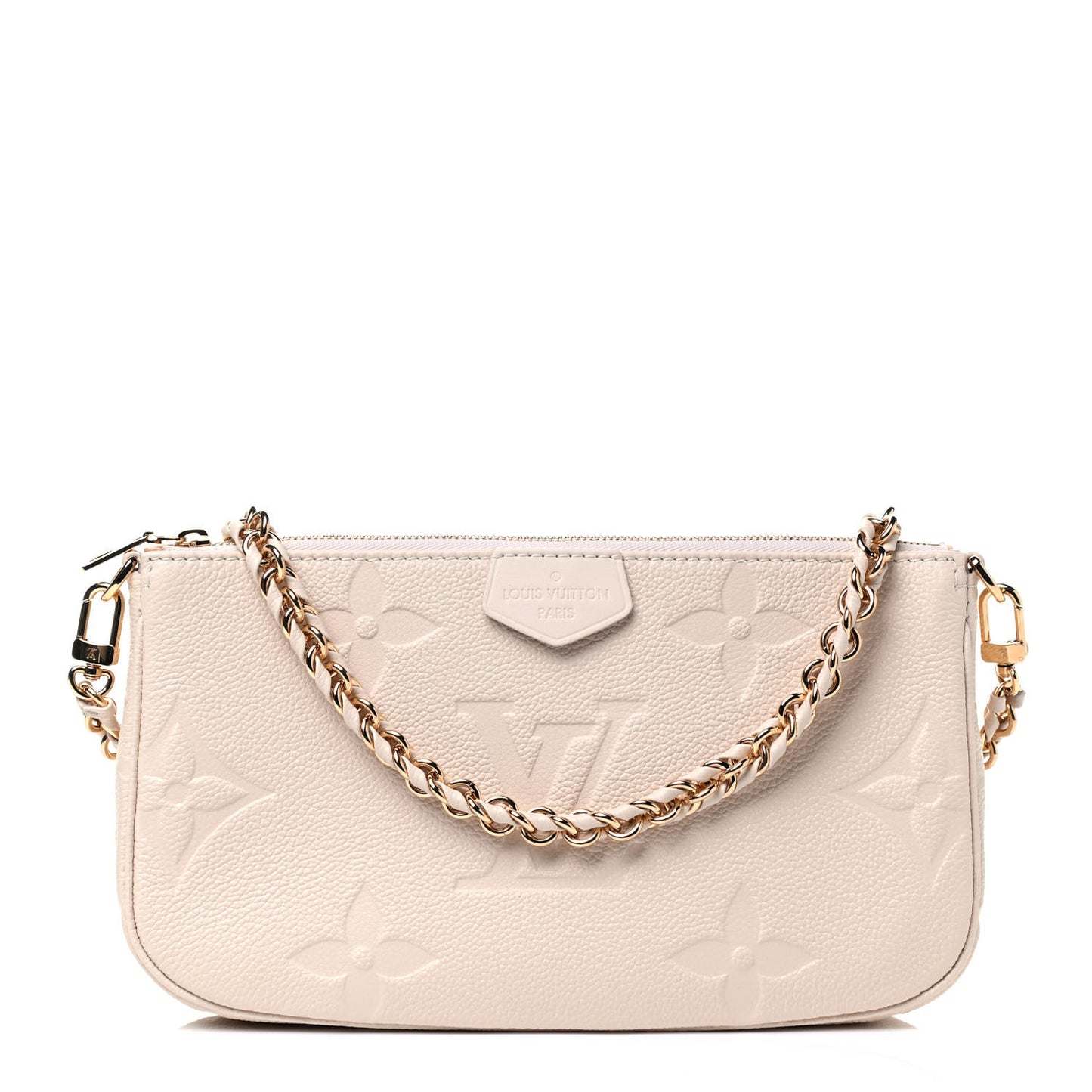 Empreinte Monogram Giant Multi Pochette Accessories Large Pochette Cream