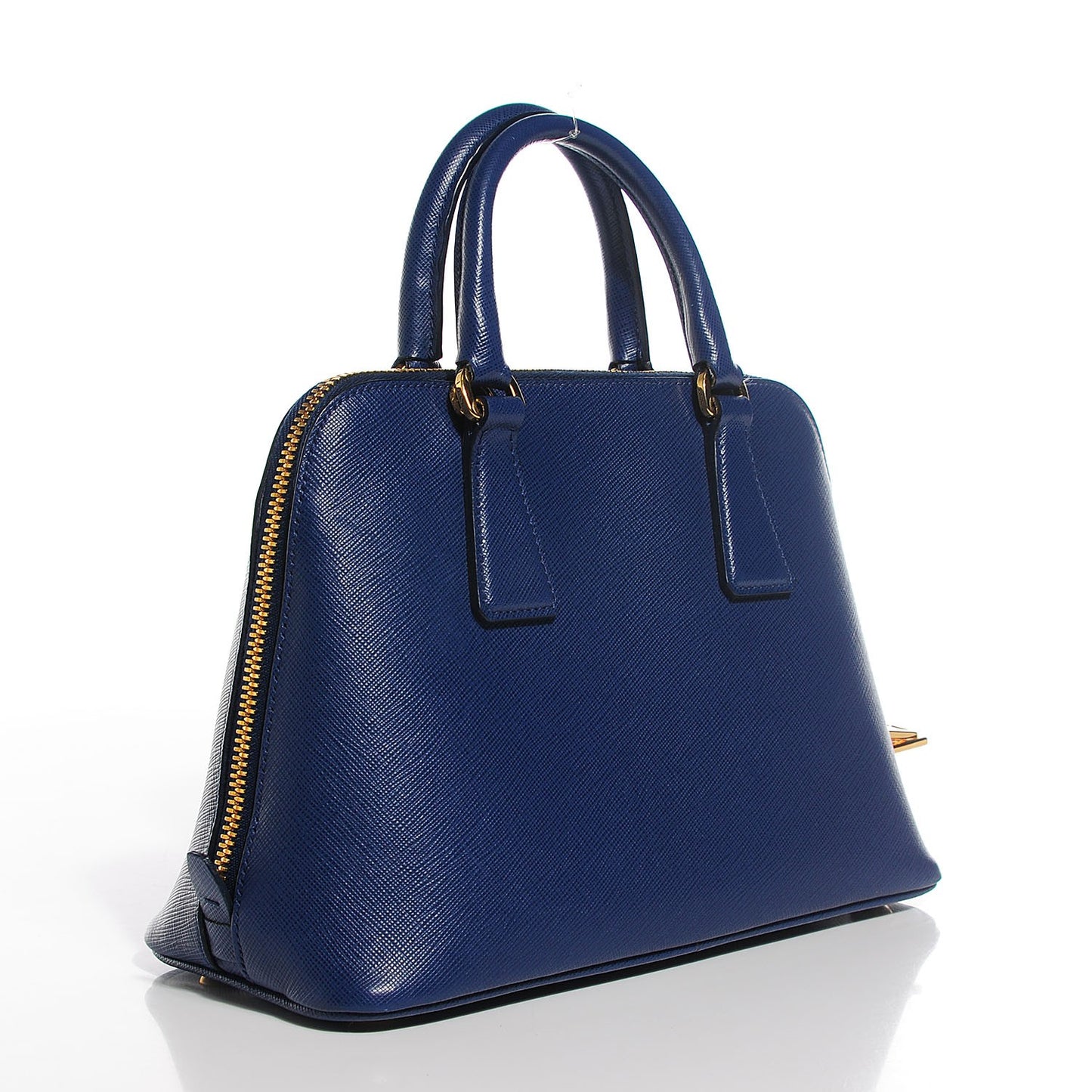 Saffiano Lux Small Promenade Bag Bleuette