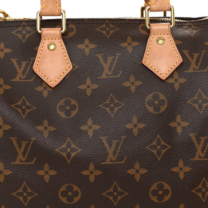 Louis Vuitton LOUIS VUITTON Monogram Speedy Bandouliere 25 8 of 12