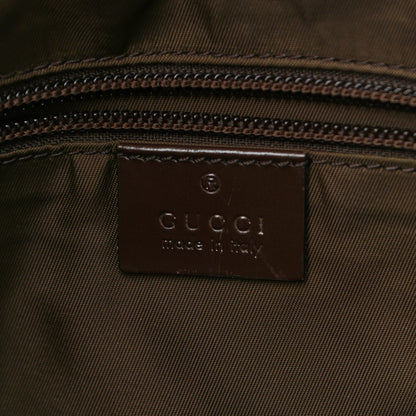 Gucci GG Plus Monogram Interlocking G Medium Backpack Dark Brown 7 of 11
