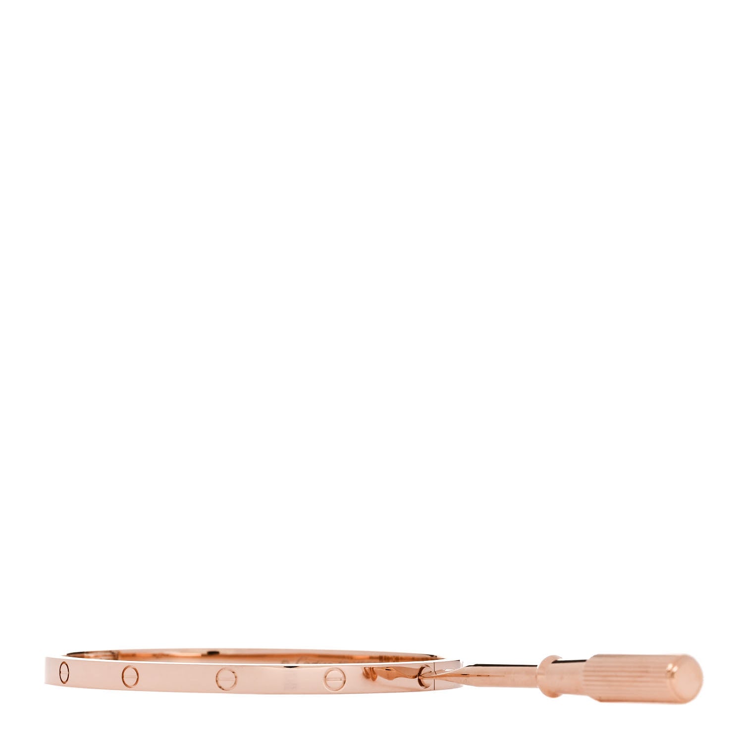 Cartier 18K Pink Gold Small LOVE Bracelet 16 3 of 8