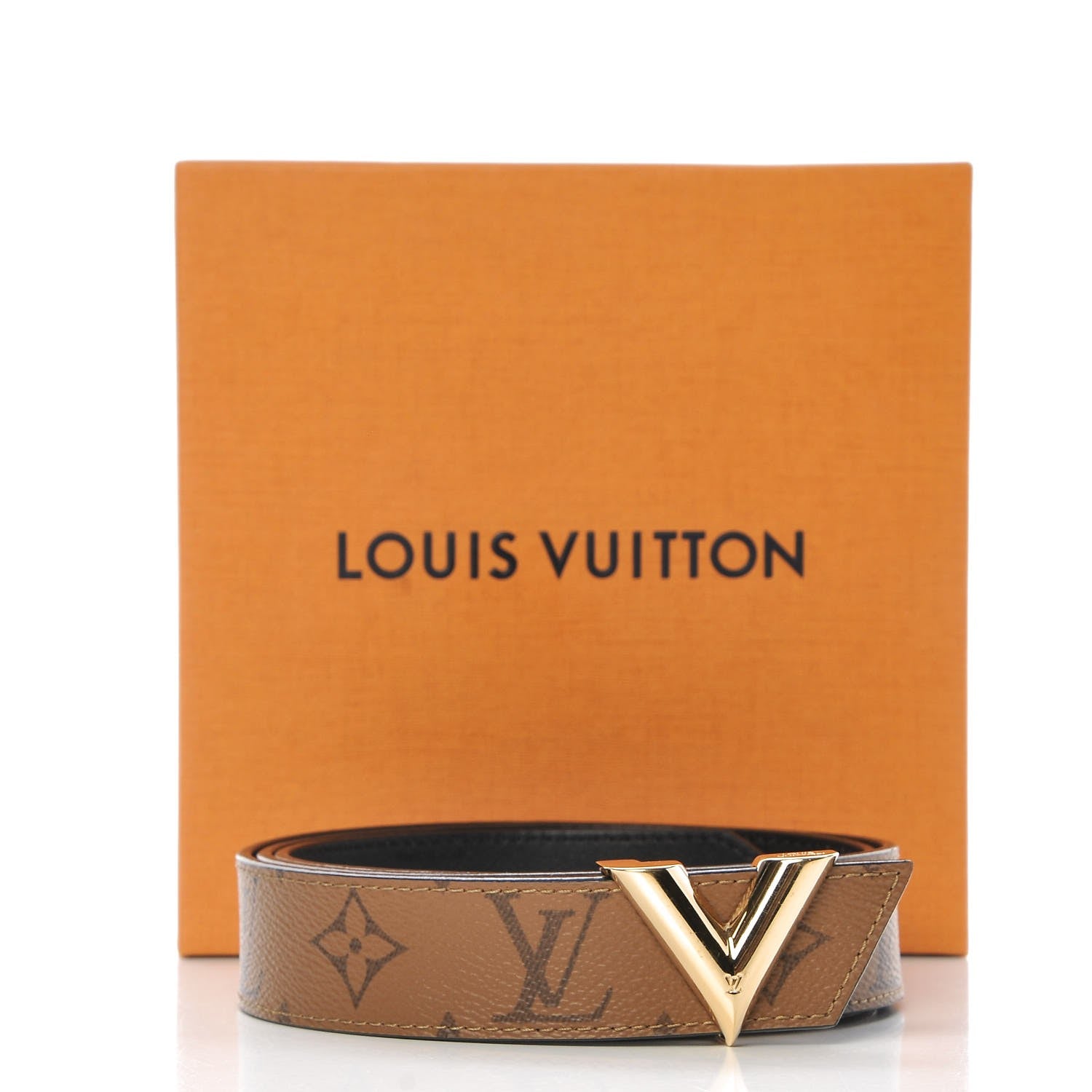 Louis Vuitton Monogram Essential V 30 MM Belt 90 36 8 of 8