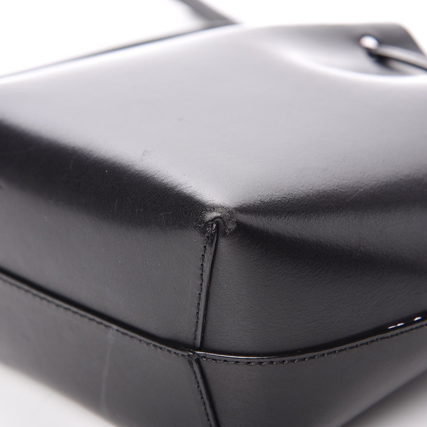 Calfskin Mini Mini Bucket Bag Black Dolly