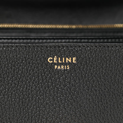 Celine Goatskin Medium Classic Box Flap Bag Black 6 of 11