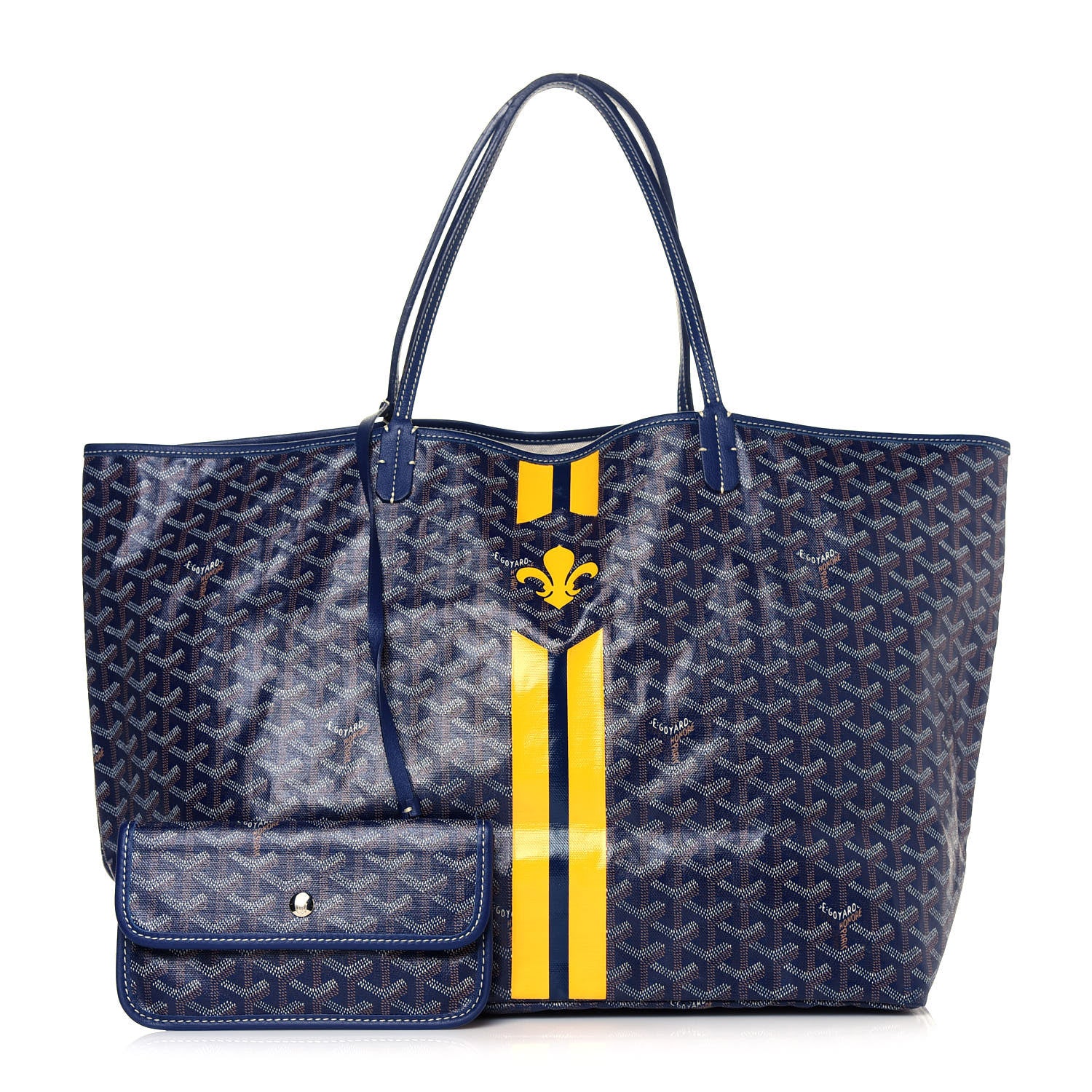 Goyard Goyardine Saint Louis GM Navy 1 of 12