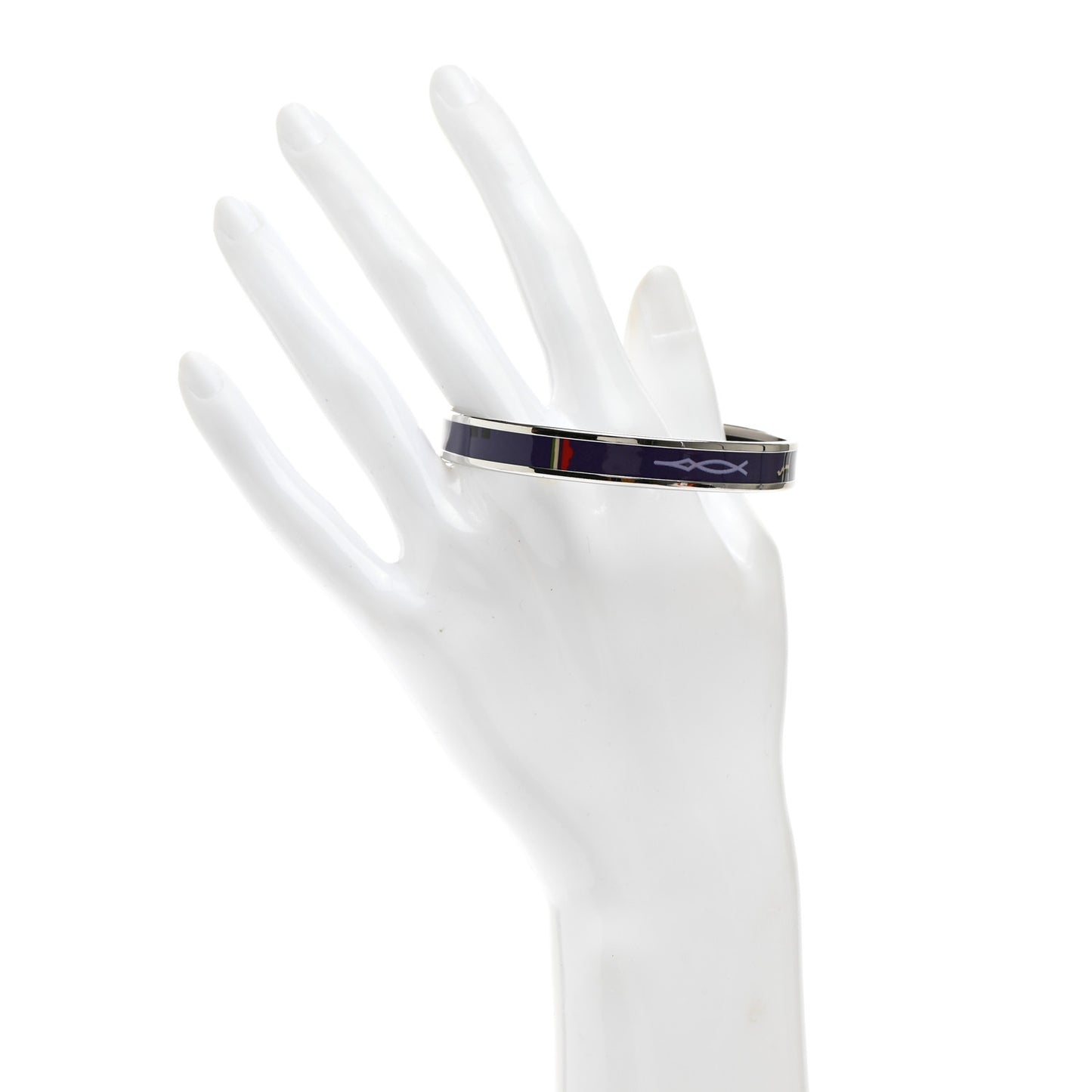 Enamel Printed Narrow Bracelet 62