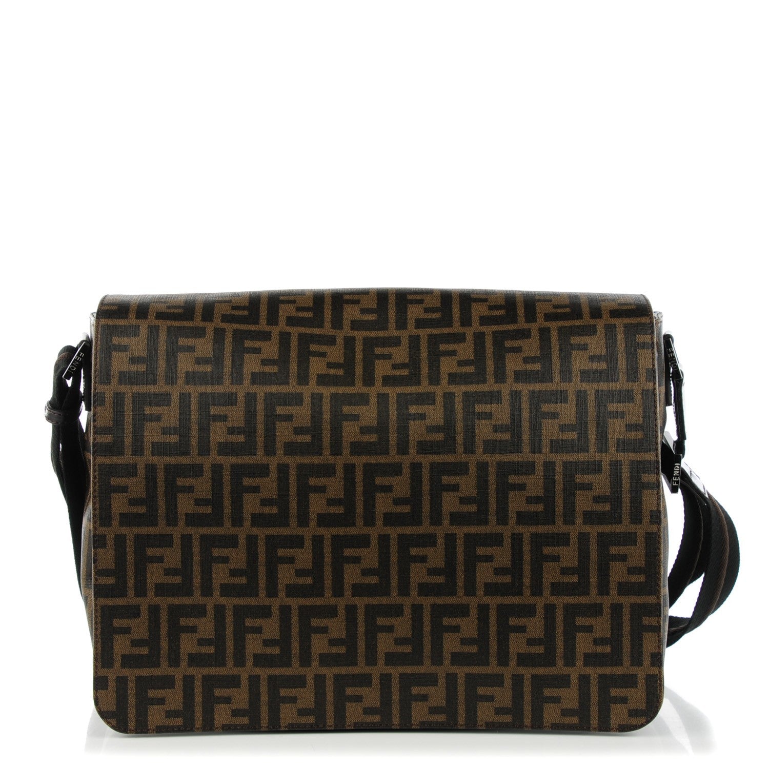 Fendi Zucca Spalmati Messenger Bag Tobacco 1 of 9