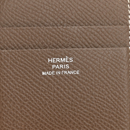 Hermes Epsom MC2 Euclide Card Holder Case Etoupe 6 of 8