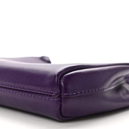 Lanvin Smooth Calfskin Micro Le Journee Dark Purple 9 of 9