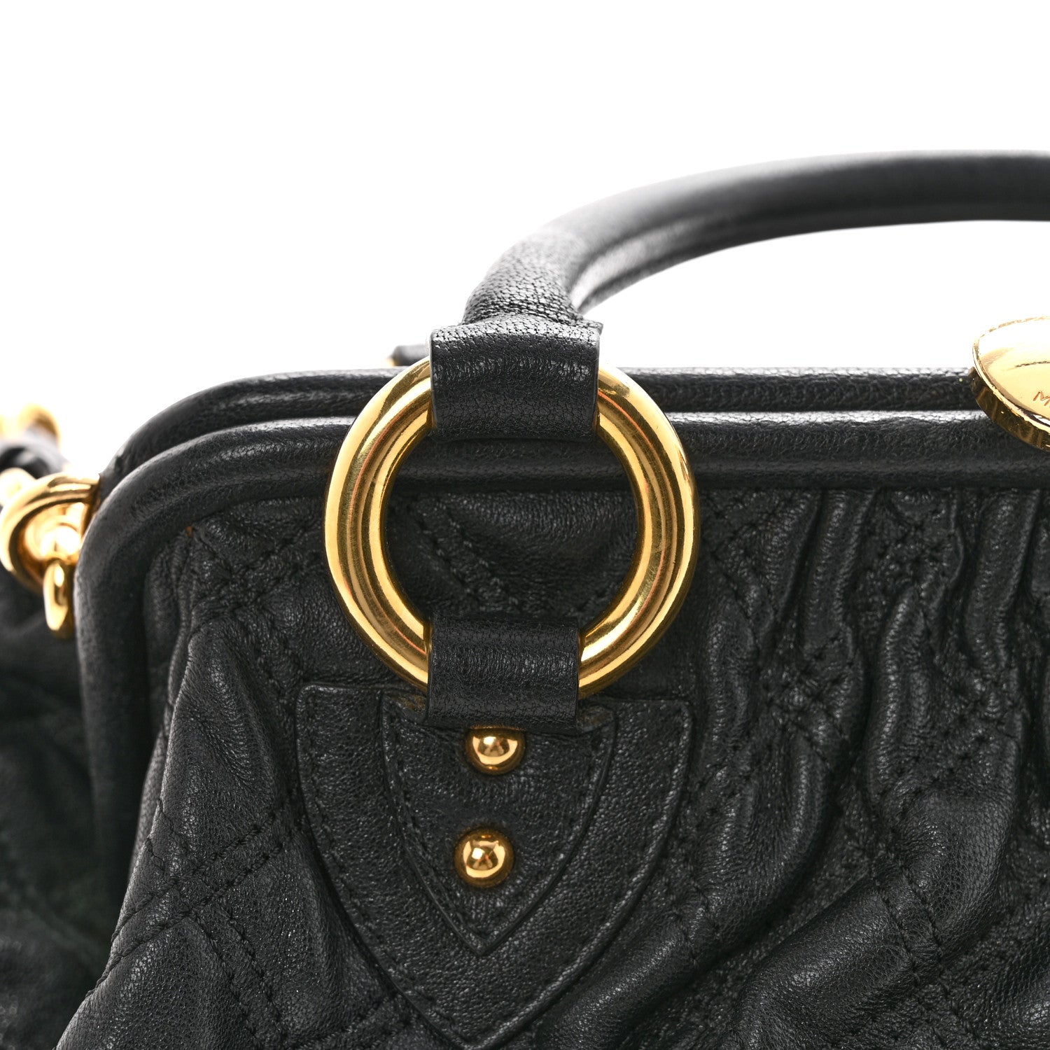 Marc Jacobs Calfskin Quilted Stam Black 15 of 18