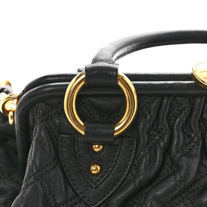 Marc Jacobs Calfskin Quilted Stam Black 15 of 18