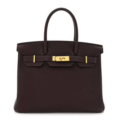 Hermes Togo Birkin 30 Chocolate 1 of 11