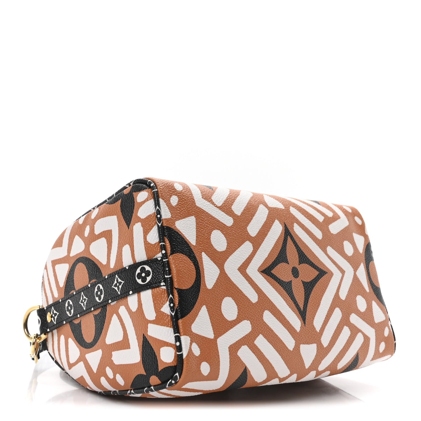 Monogram Giant Crafty Speedy Bandouliere 25 Creme Caramel