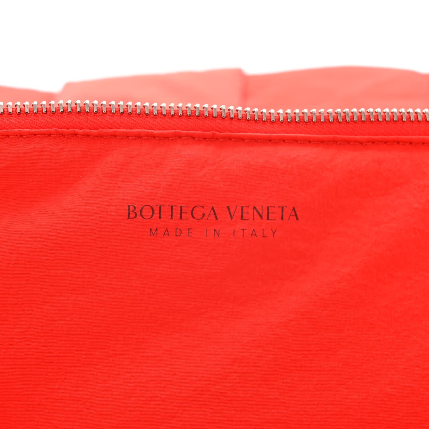 Bottega Veneta Nylon Intrecciato Padded Tech Cassette Bag Red 7 of 11