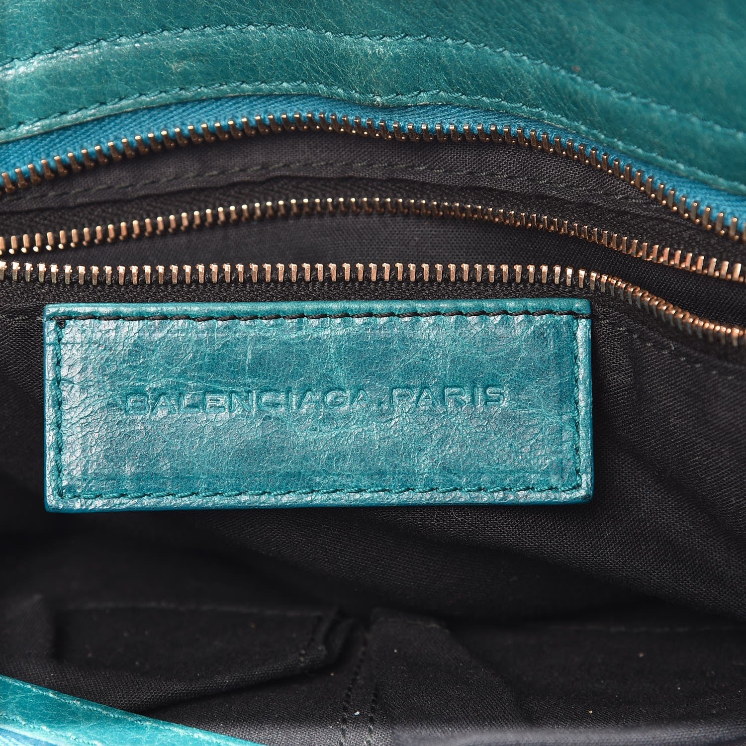 Balenciaga Agneau Giant 12 Rose Gold Hardware City Lagon 6 of 10