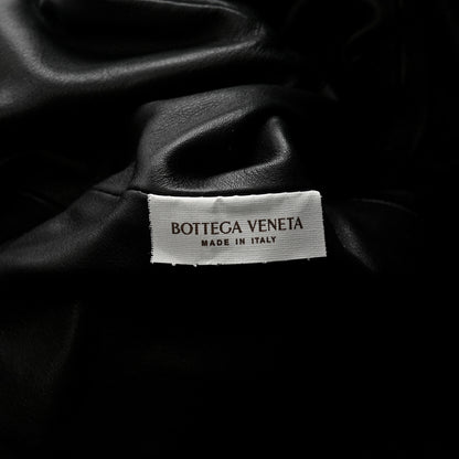 Bottega Veneta Smooth Butter Calf Teen Pouch Black 6 of 8