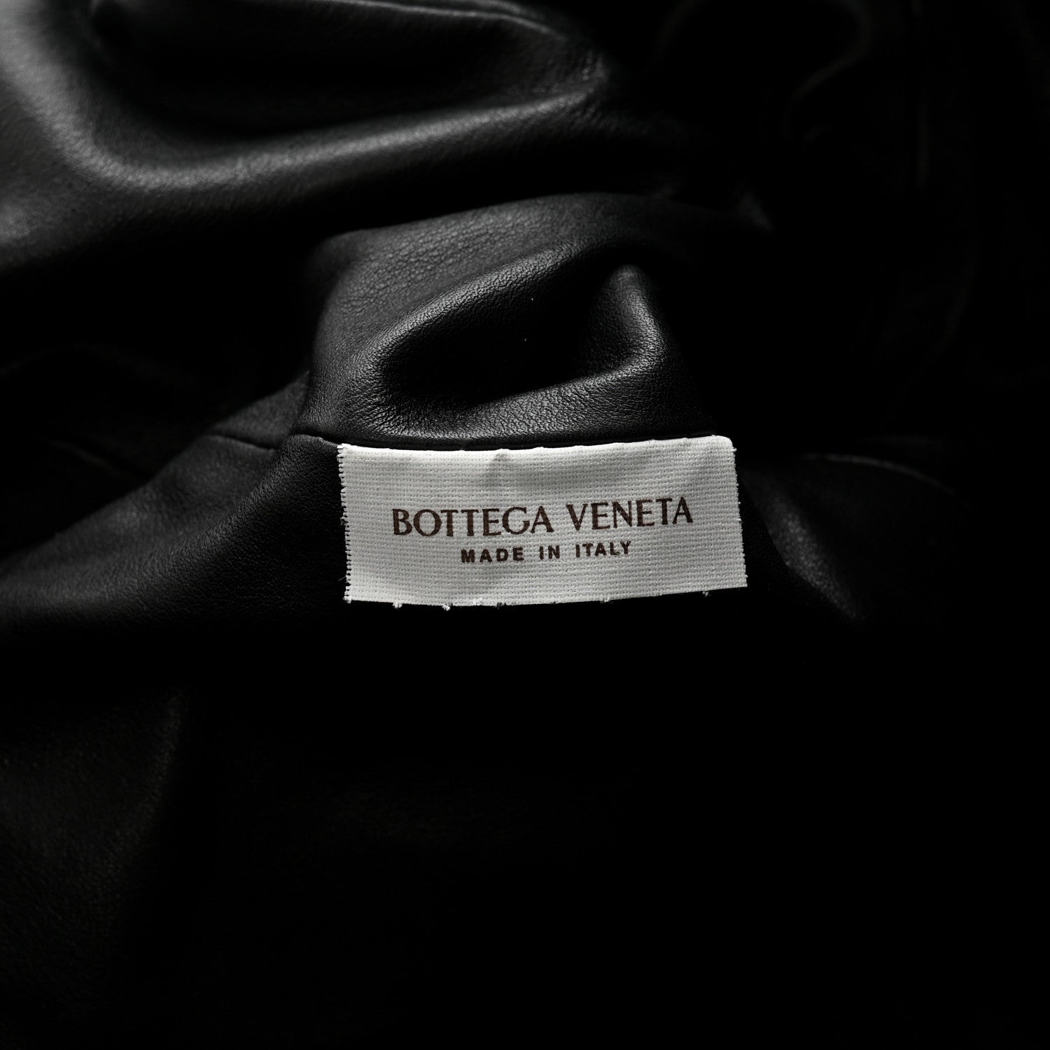 Bottega Veneta Smooth Butter Calf Teen Pouch Black 6 of 9